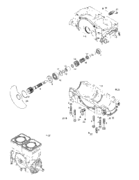 Crankcase, Rotary Valve