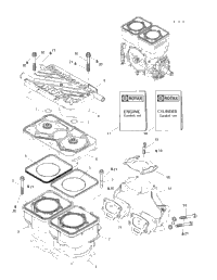 Cylinder, Exhaust Manifold
