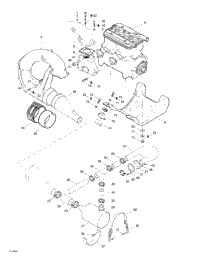 Engine Support And Muffler