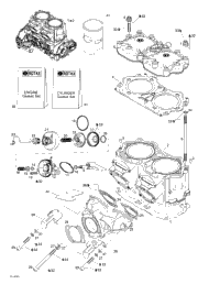 Cylinder, Exhaust Manifold