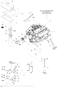 Engine Support And Air Intake