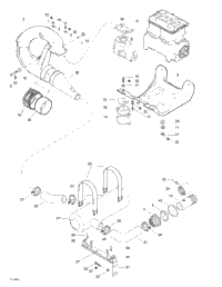 Engine Support And Muffler