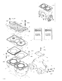 Cylinder, Exhaust Manifold