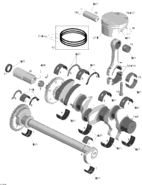 Crankshaft, Pistons And Balance Shaft 1