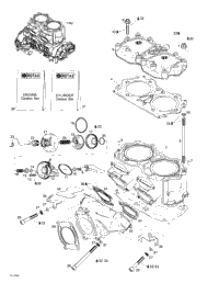 Cylinder, Exhaust Manifold