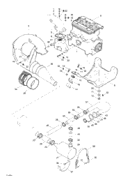 Engine Support And Muffler