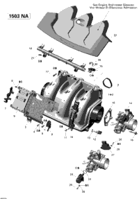 Air Intake Manifold And Throttle Body V2