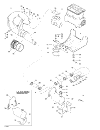 Engine Support And Muffler