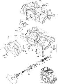 Crankcase And Rotary Valve