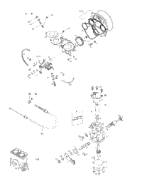 Oil Injection System, Oil Pump, Rotary Valve