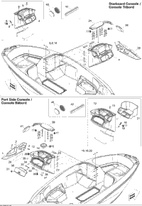 Front Console And Glove Box
