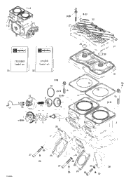 Cylinder, Exhaust Manifold