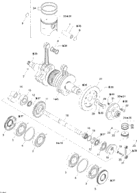 Crankshaft And Pistons