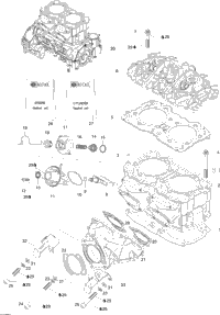 Cylinder, Exhaust Manifold