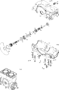 Crankcase And Rotary Valve