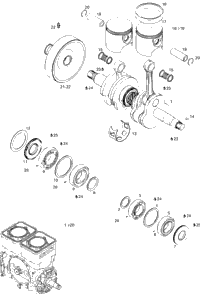Crankshaft And Pistons