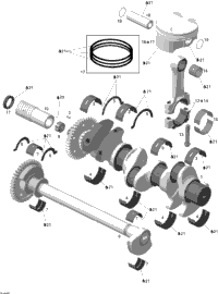 Crankshaft And Pistons
