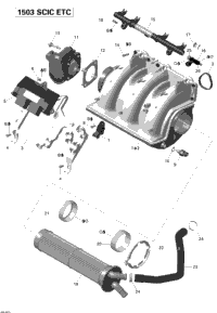 Air Intake Manifold And Throttle Body V2