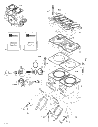 Cylinder, Exhaust Manifold
