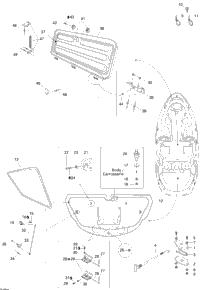 Engine Compartment And Central Cover