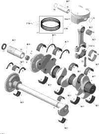 Crankshaft And Pistons 1