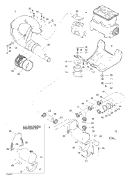 Engine Support And Muffler