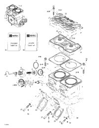 Cylinder, Exhaust Manifold