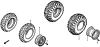 WHEEL RIM / WHEEL TIRE