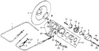 DISK BRAKE / CALIPER / CABLE