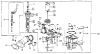 Carburetor + Inlet Pipe