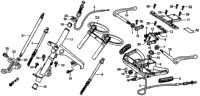 STEERING WHEEL / STEERING SHAFT / CABLES