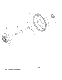 Wheels, Hubs, Rear L19g2/4/6 All Options