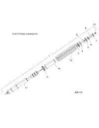 Suspension, Front Strut, Hd L19g6/L19g2d