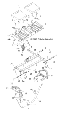 Body, Seat Bottom, Rear L11aa08pa/Pb/Pc