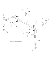 Suspension, Rear Stabilizer Bar