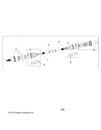 Drive Line, Front Half Shafts L19g2/4/6 All Options