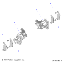 Brakes, Caliper, Rear