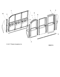 Body, Door, Full, Seals L19g2/4/6/Elxd (300214)