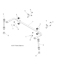 Suspension, Rear Stabilizer Bar