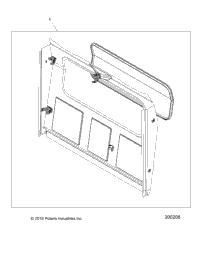 Body, Cab, Rear Panel
