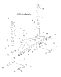 Suspension, Rear All Options