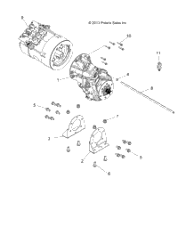 Drive Train, Motor And Gearcase Mounting