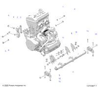 Engine, Mounting & Long Block