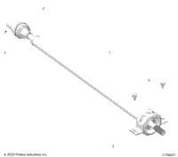 Drive Train, Rear Prop Shaft G25gxe99