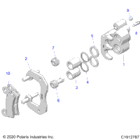 Brakes, Rear Caliper G24gae99