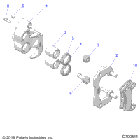 Brakes, Rear Caliper