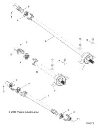 Drive Train, Front Prop Shaft