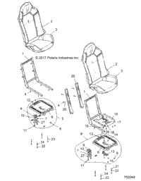 Body, Seat Asm. And Slider