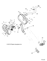 Drive Train, Clutch Cover And Ducting