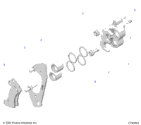 Brakes, Front Caliper G25gap99